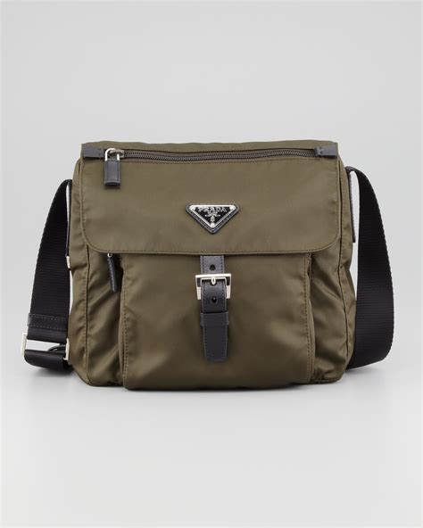 prada vela medium nylon messenger bag|prada crossbody handbags.